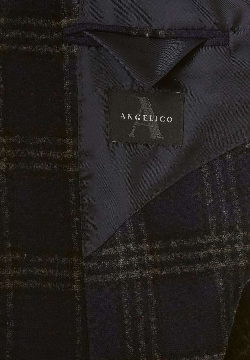 Angelico Giacca blu galles decostruita Latest fashion