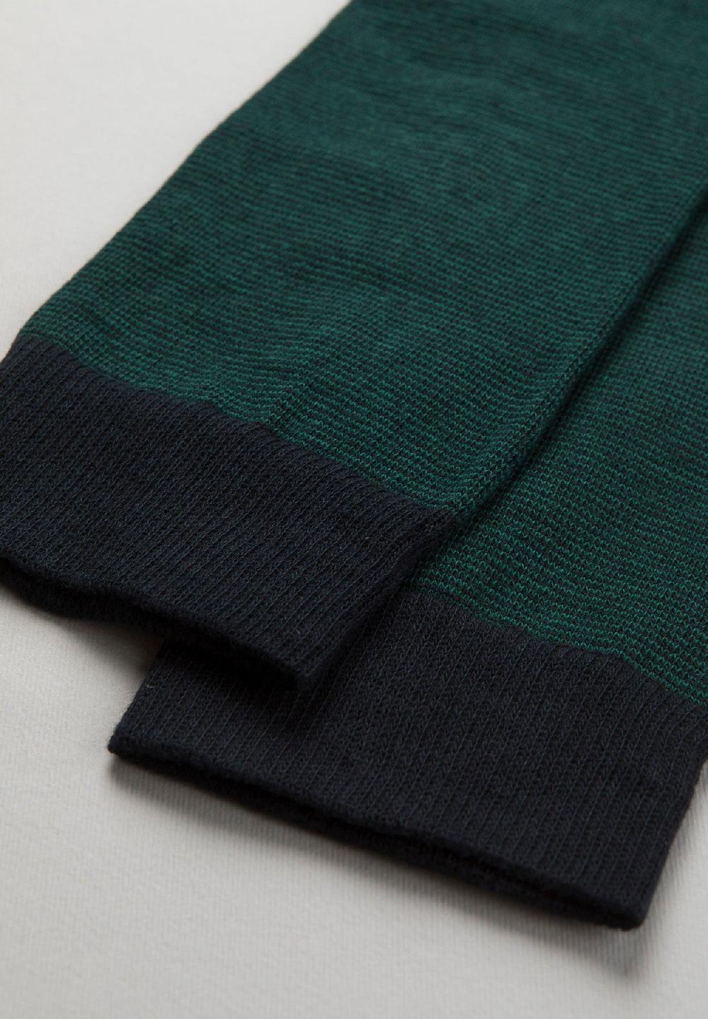 Angelico Calza verde millerighe Offerta