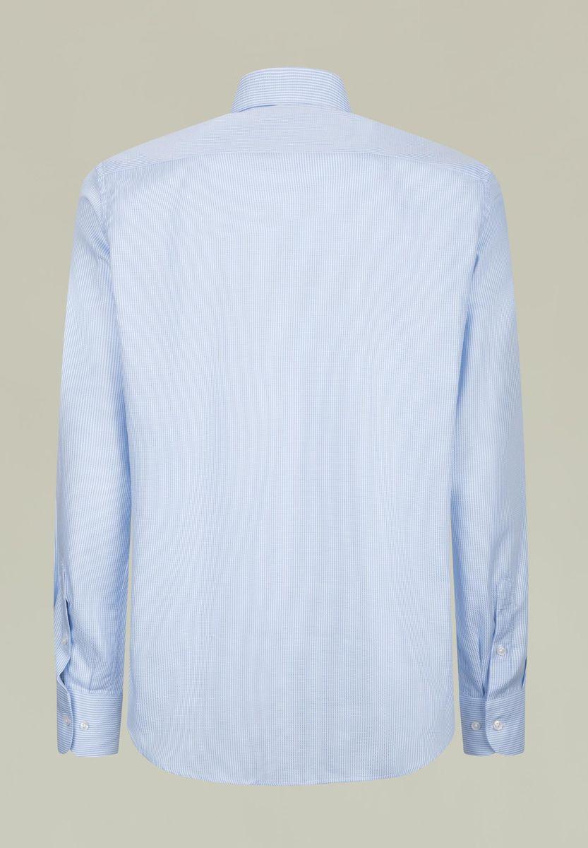 Angelico Camicia azzurra armatura quadretto francese regular fit Hotsell