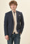 Angelico Giacca sabbia jersey armaturato custom fit Saldi Di Fabbrica