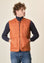 Angelico Gilet arancione trapuntato Moda