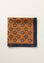Angelico Pochette blu rosso fronte retro lana Affare Del Giorno