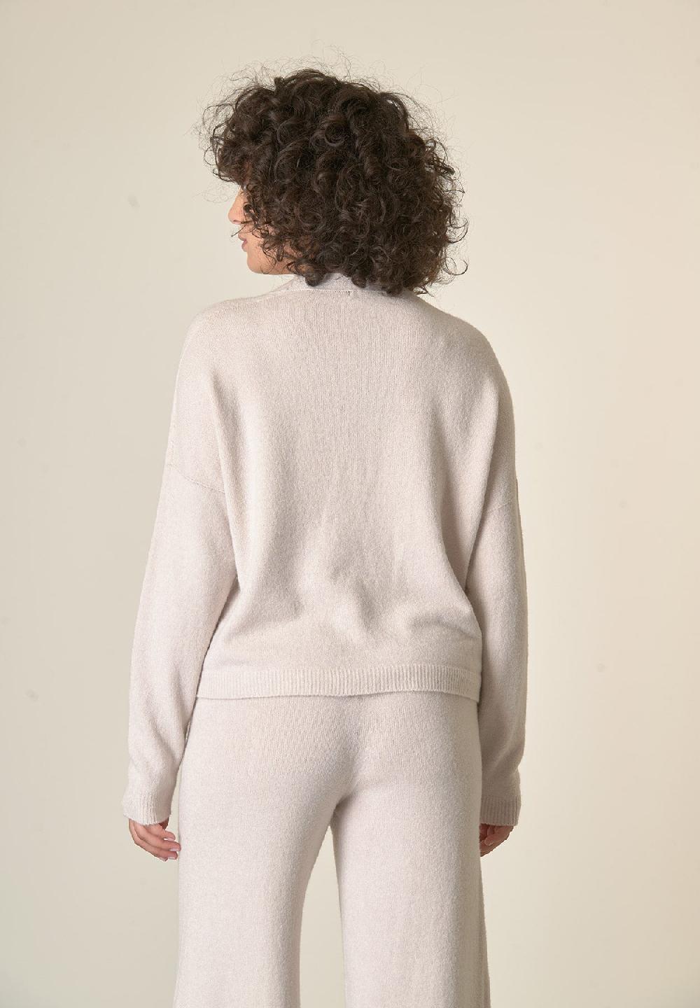 Angelico Cardigan avorio bottoni Saldi