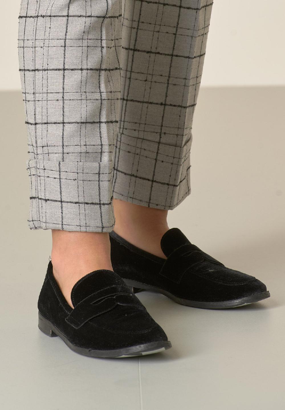 Angelico Pantalone grigio chiaro fantasia quadri risvolto Hotsell