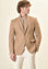 Angelico Giacca grigio chiaro pettorina misto lana custom fit Nuovo