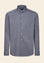 Angelico Camicia blu flanella taschino cotone regular fit Negozio