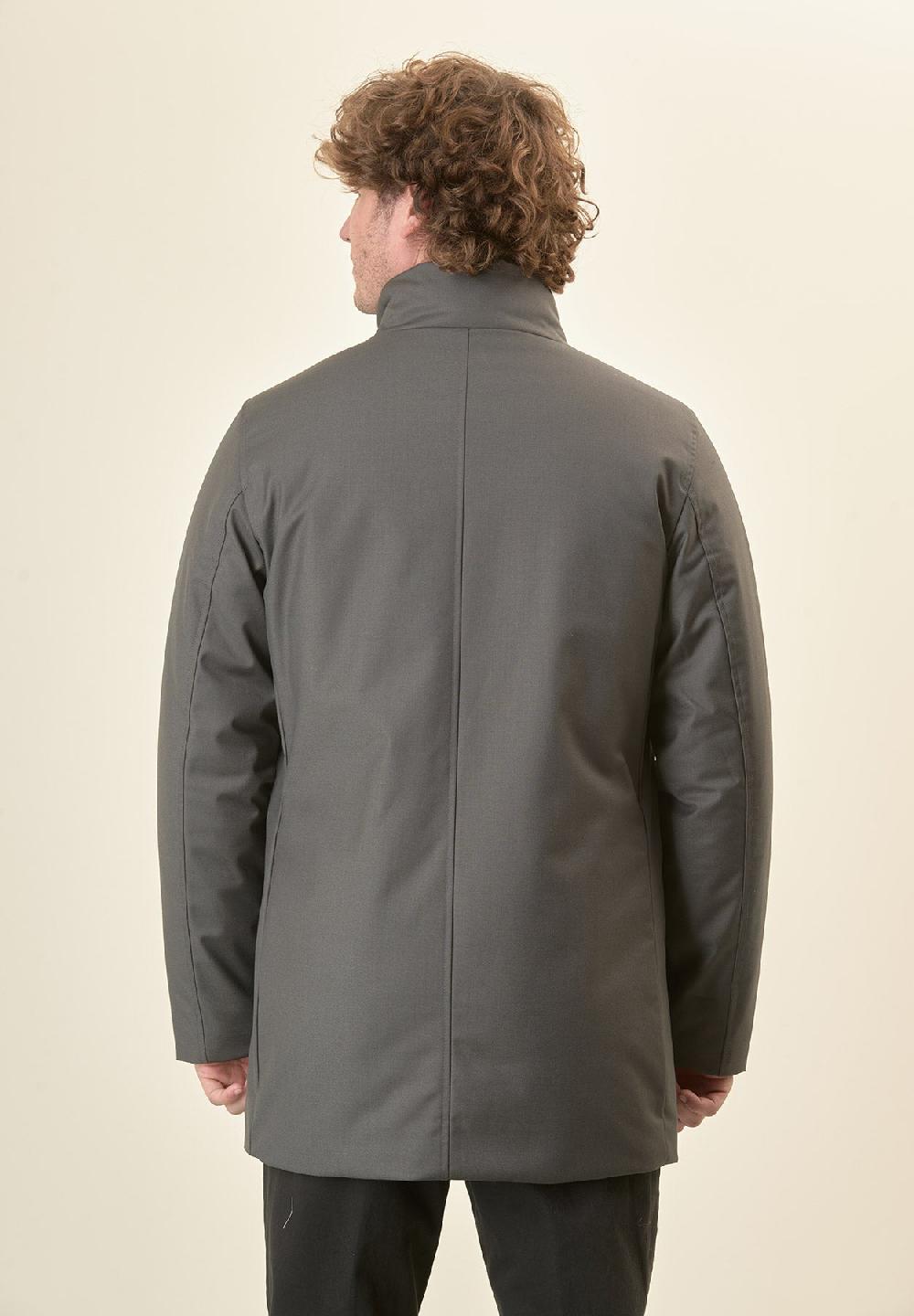 Angelico Giaccone city coat verdone pettorina removibile 2025