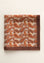 Angelico Pochette beige arancione fantasia cashmere lana Promozione Limitata