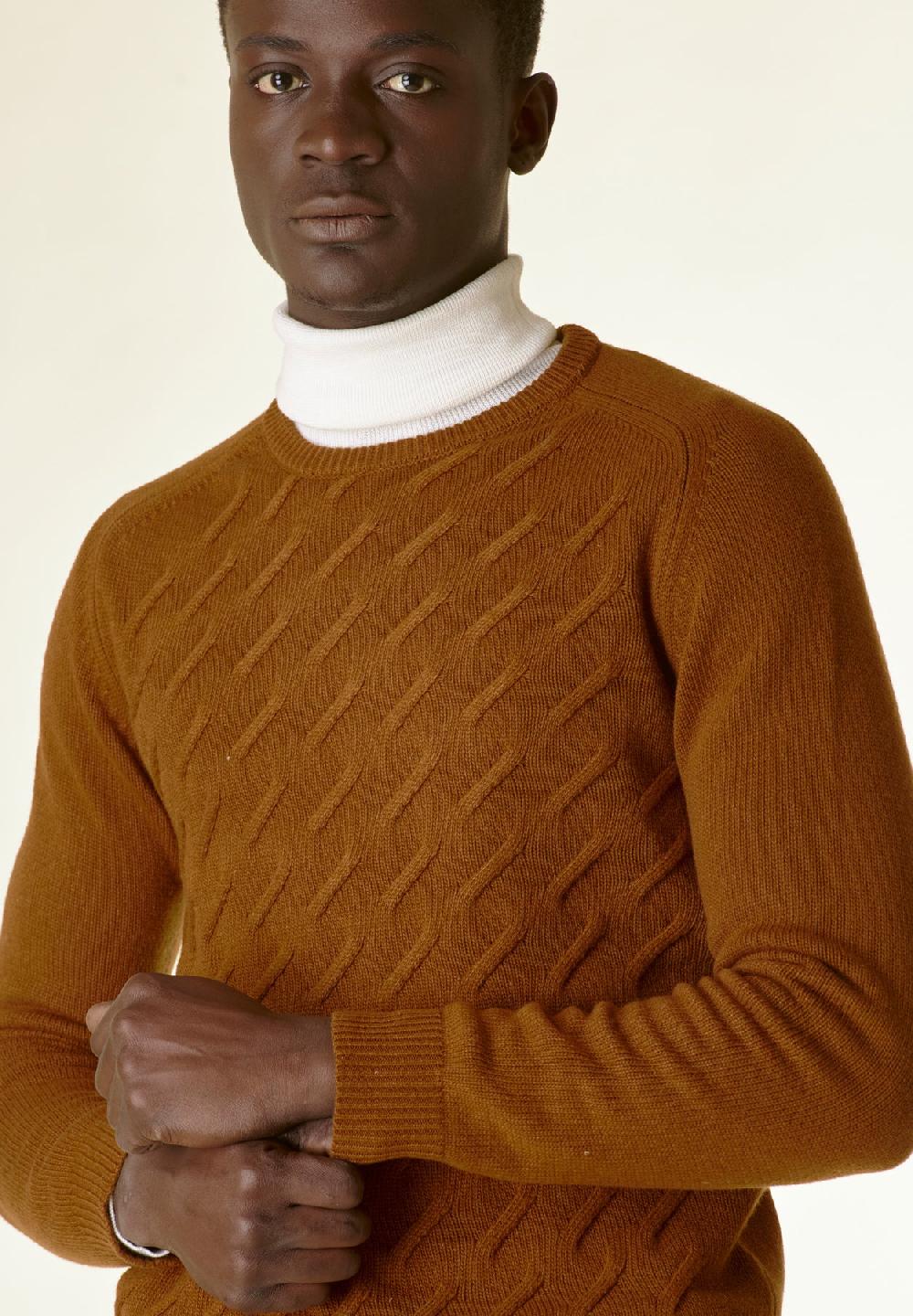 Angelico Maglia biscotto finte losanghe raglan Prezzo Ridotto