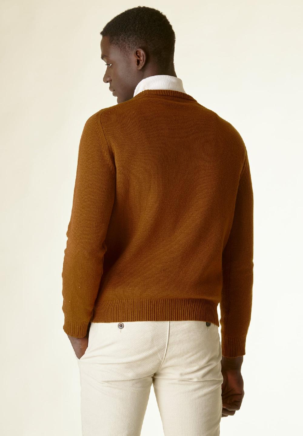 Angelico Maglia biscotto finte losanghe raglan Prezzo Ridotto