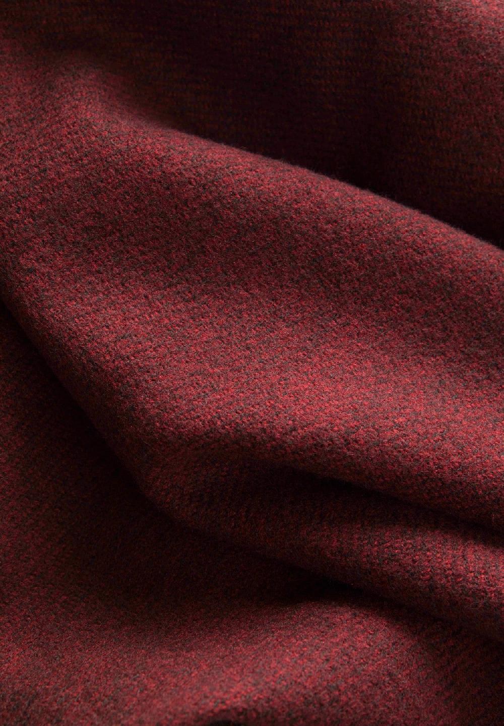 Angelico Sciarpa bordeaux melange Outlet