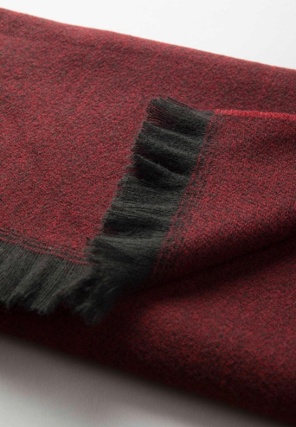 Angelico Sciarpa bordeaux melange Outlet
