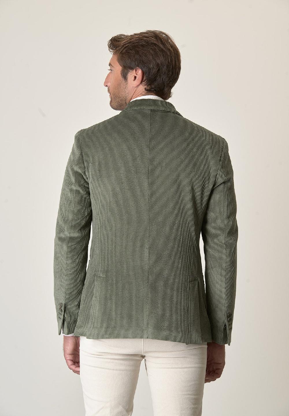 Angelico Giacca verde velluto Spedizione Gratuita
