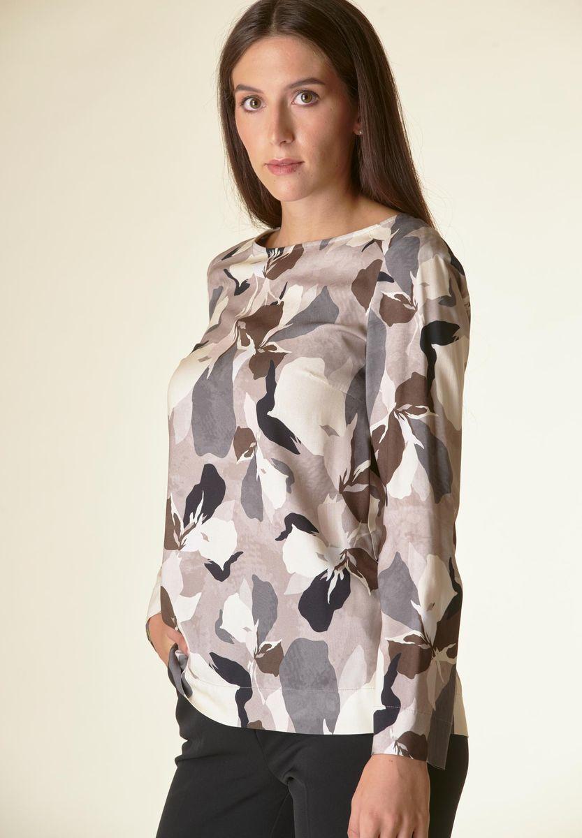 Angelico Blusa camouflage tortora-panna Acquista Ora